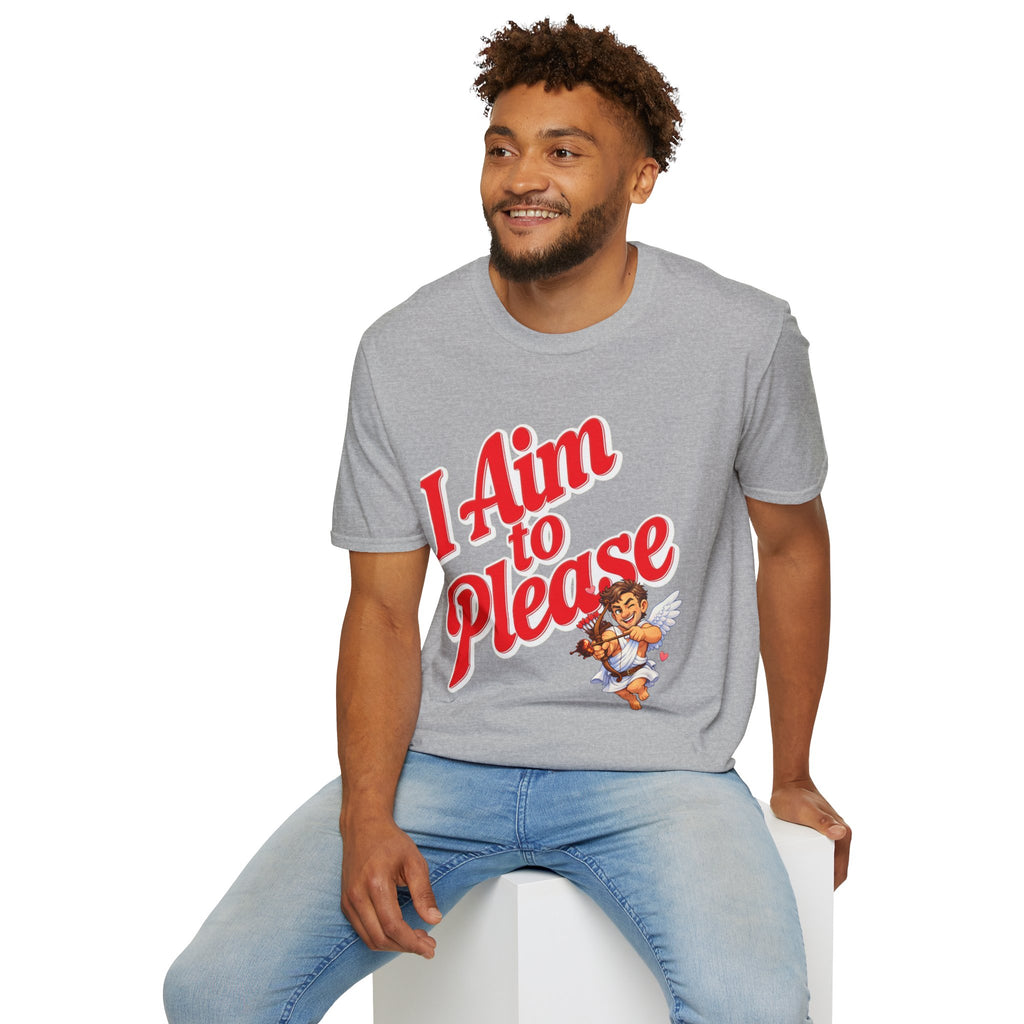 I Aim To Please Cupid Shirt - Valentines Tee