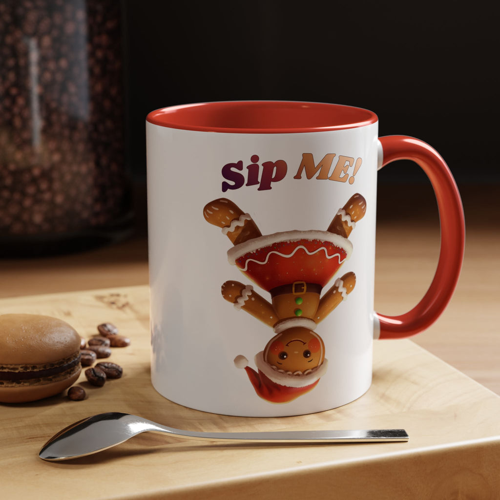 Sip Me! Gingerbread Holiday Coffee Mug (Accent, 11/15oz)