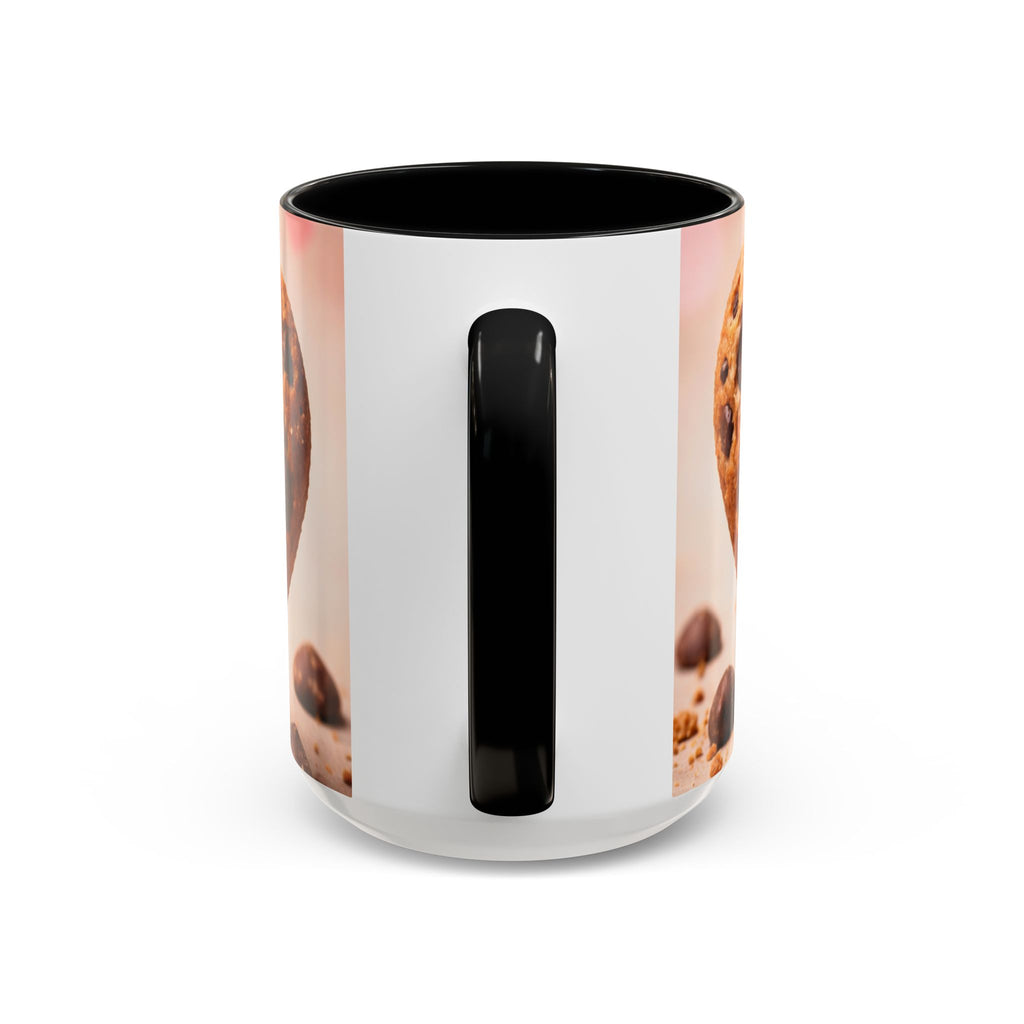 Heart Chocolate Chip Cookies Mug | Accent Coffee Mug, Valentines