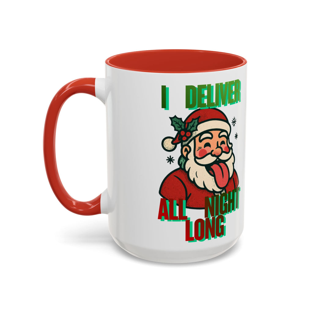Naughty Mr. & Mrs. Clause Christmas Coffee Mug