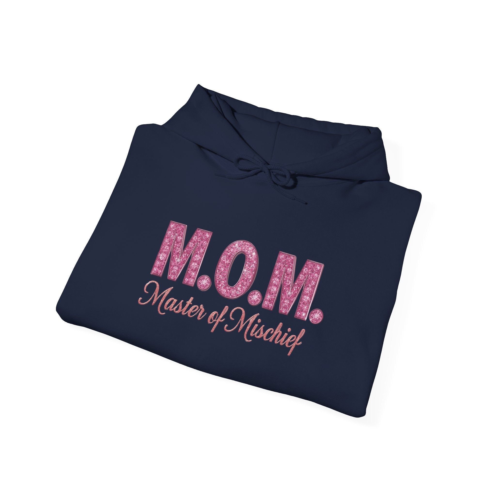 Mom Hoodie — "M.O.M. Master of Mischief" Graphic Mother's Day Pullover
