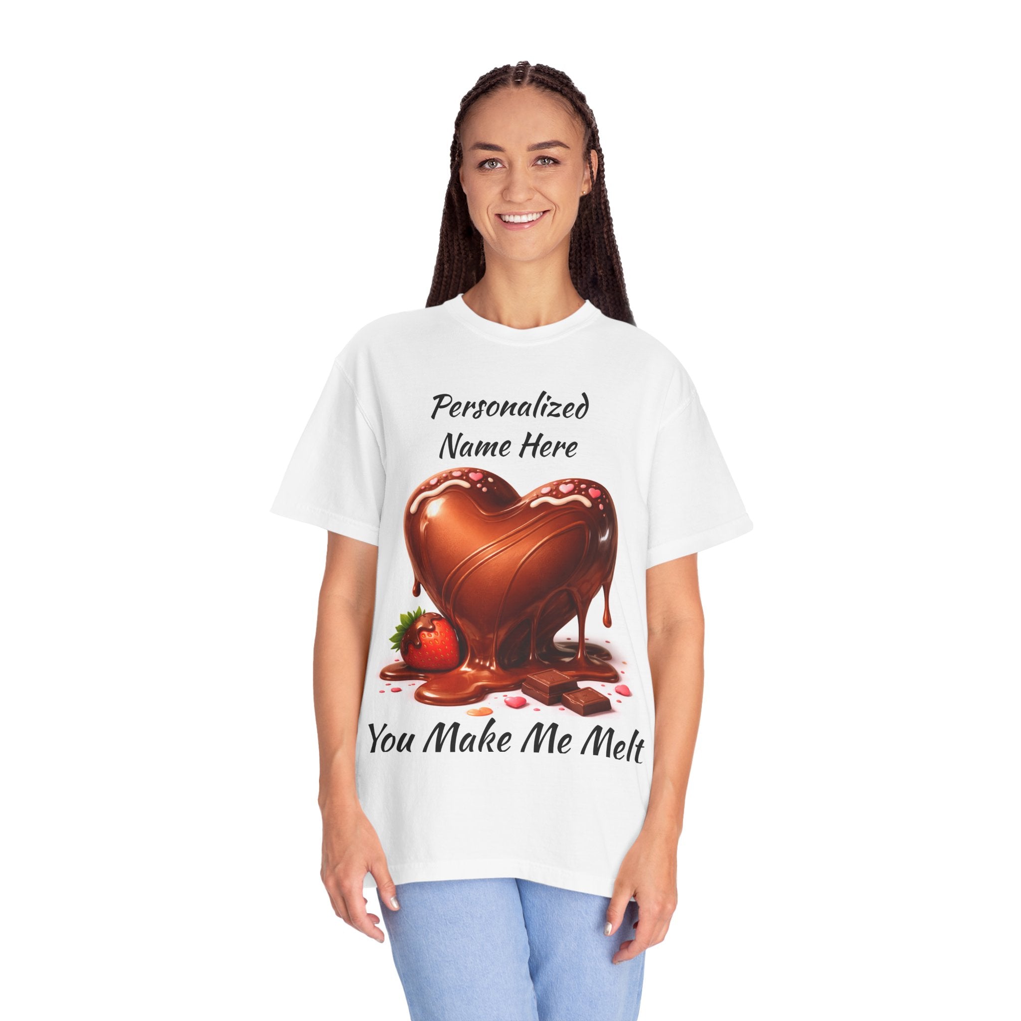 You Make Me Melt Chocolate Heart Valentine T-Shirt