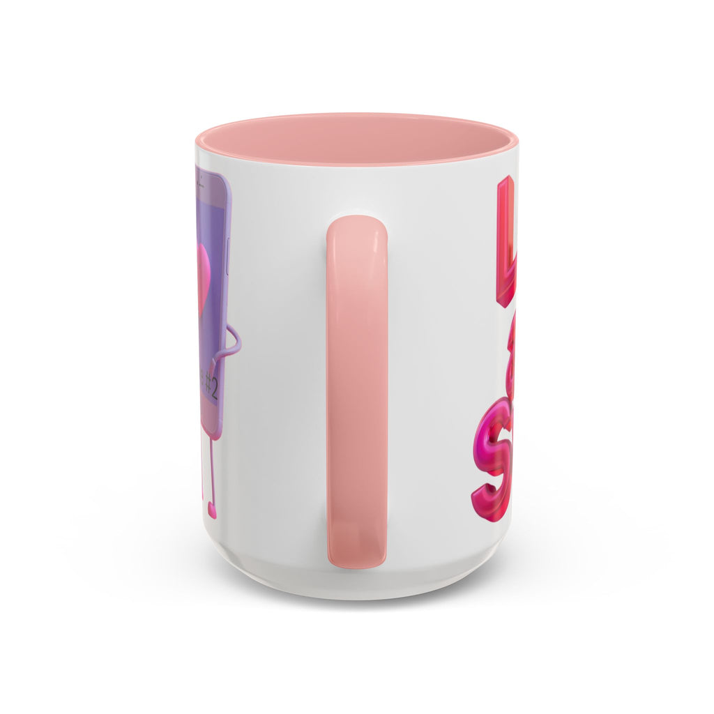 Personalized "Love at 1st Swipe" Couples Coffee Mug