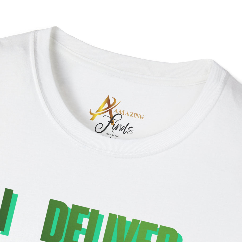 Adult Themed Santa T-Shirt - 'I Deliver All Night Long' Christmas Attire
