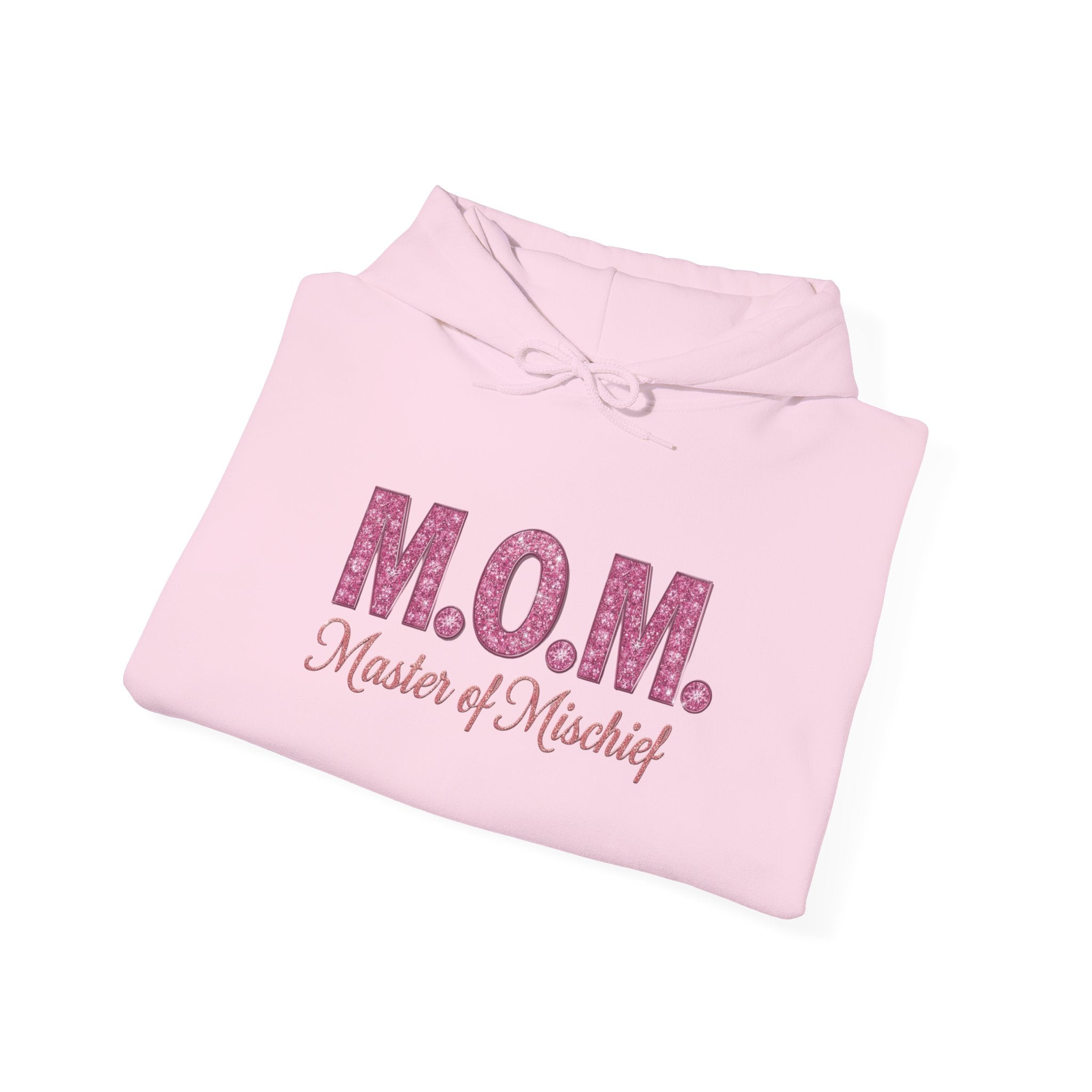 Mom Hoodie — "M.O.M. Master of Mischief" Graphic Mother's Day Pullover