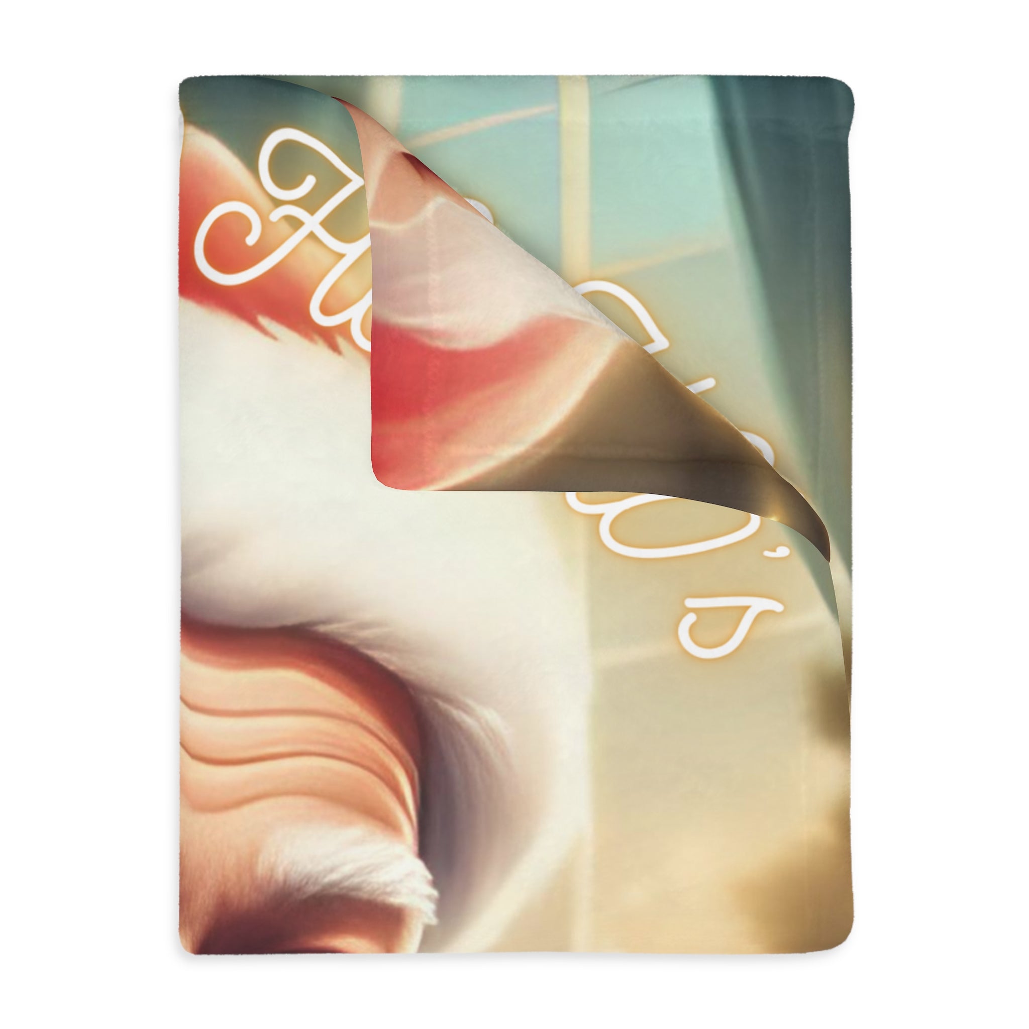 Christmas Santa "Eat Cookie" Blanket — "I Do It For The HO HO HO's'" Throw