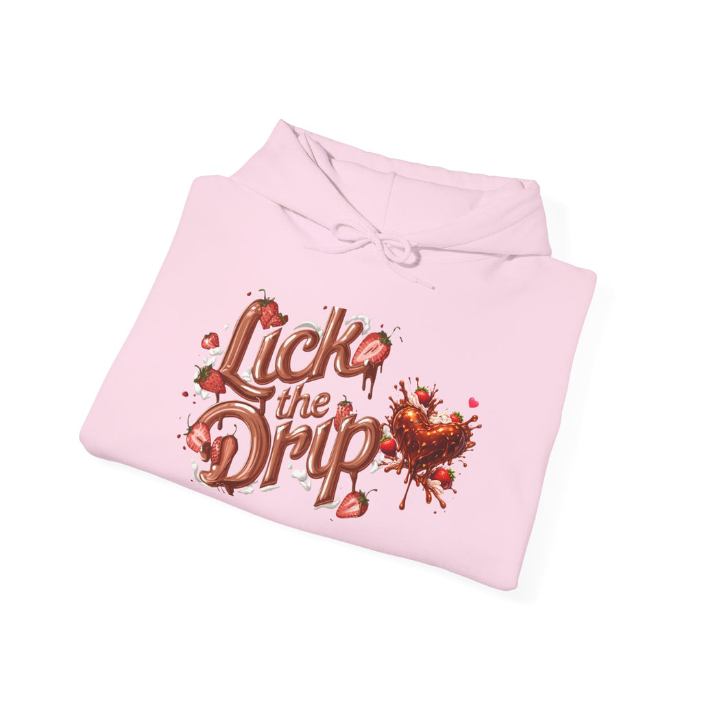 Dripping Heart Graphic Hoodie | Valentine's Day Heart Drip Design