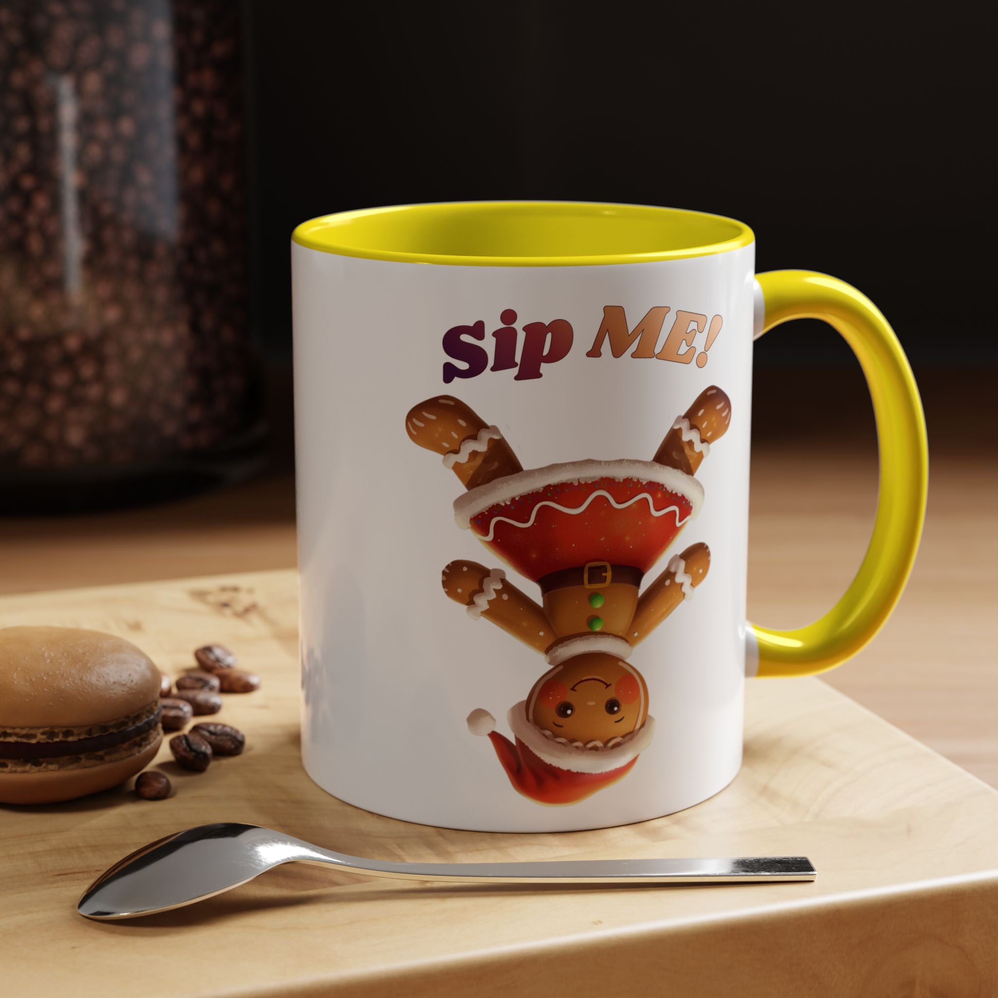 Sip Me! Gingerbread Holiday Coffee Mug (Accent, 11/15oz)