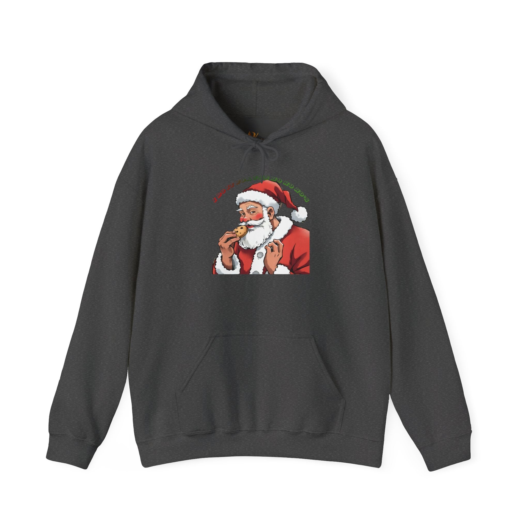 Adult Themed Santa Cookie Hoodie – 'I Do It For The Ho Ho Ho's' Christmas Attire