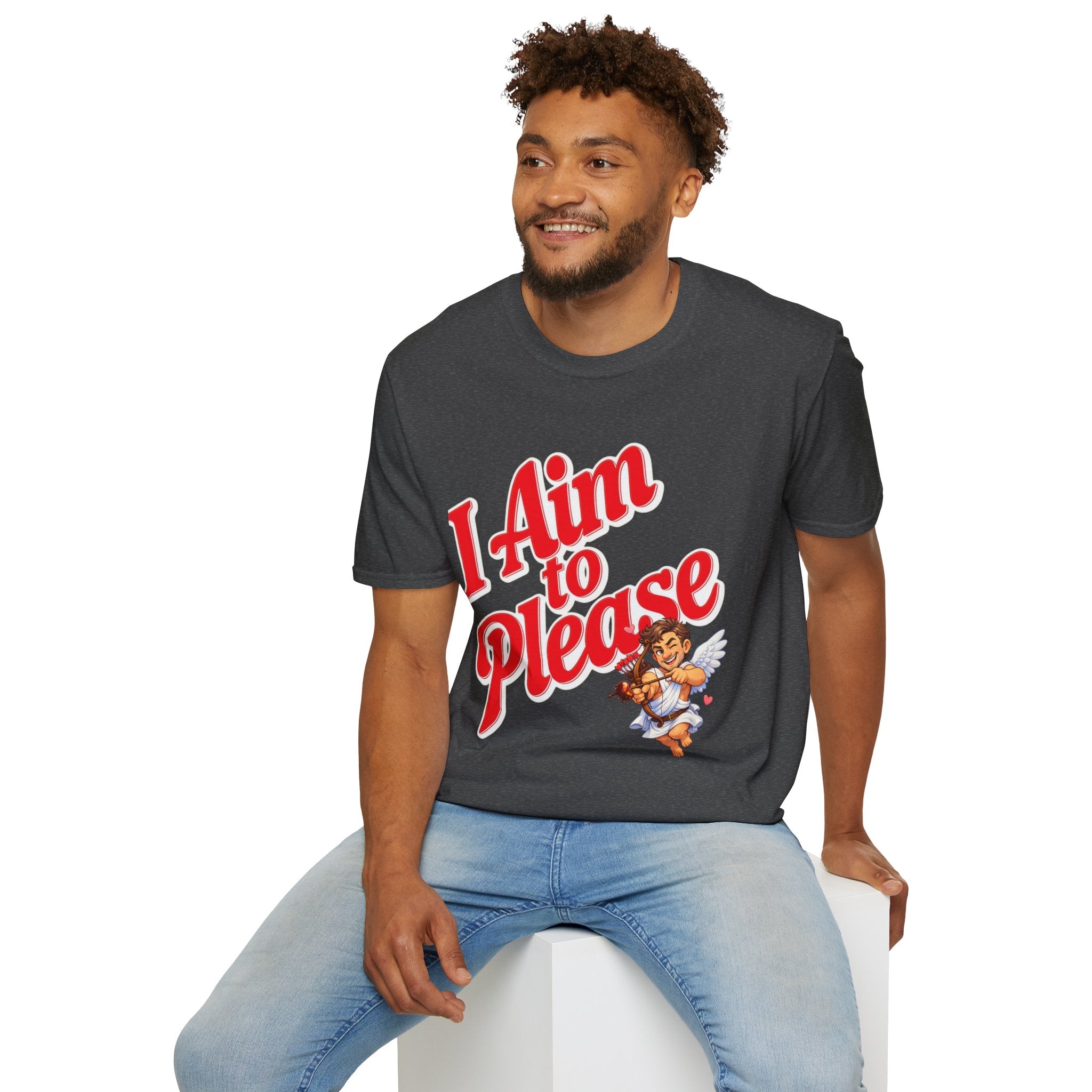I Aim To Please Cupid Shirt - Valentines Tee