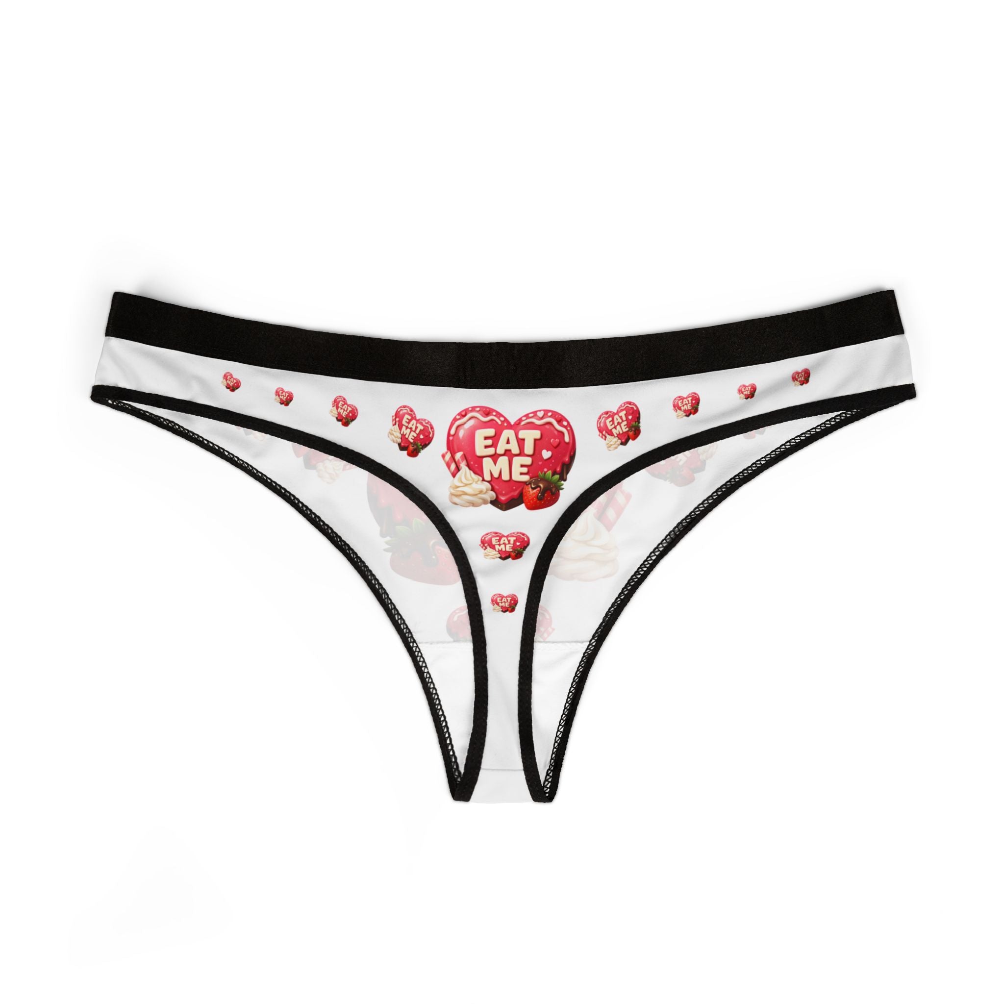Valentine Heart Thong Women's Thong | Valentine's Day Heart Pattern