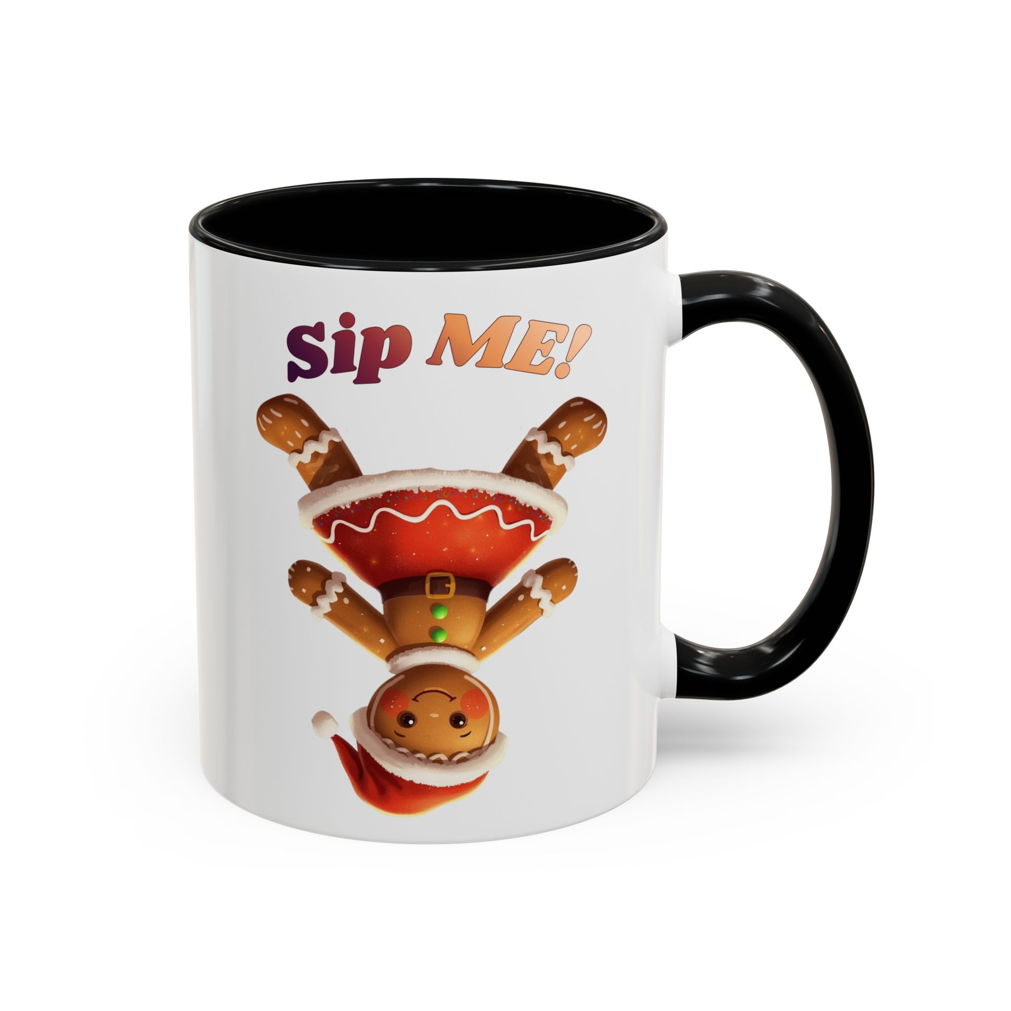 Sip Me! Gingerbread Holiday Coffee Mug (Accent, 11/15oz)