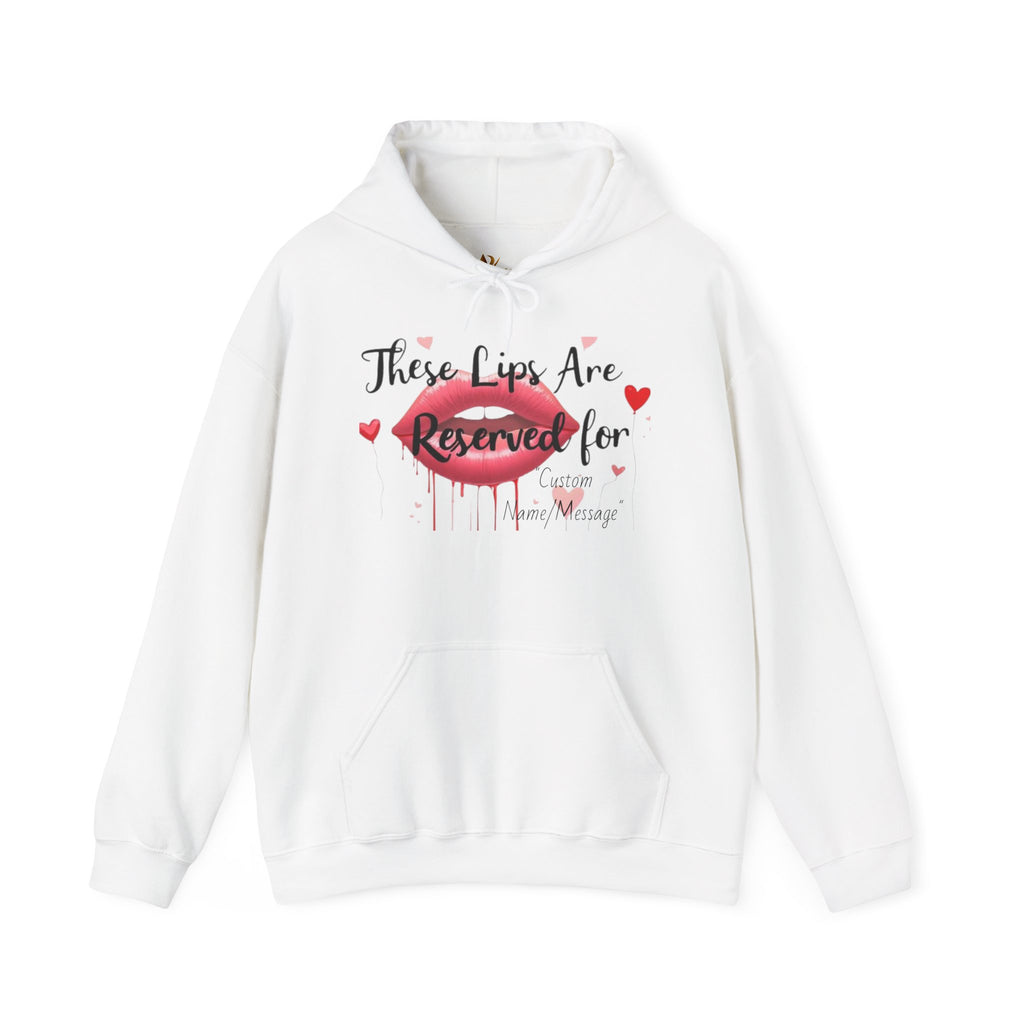 Personalized Hoodie. Lips, Valentine's Day