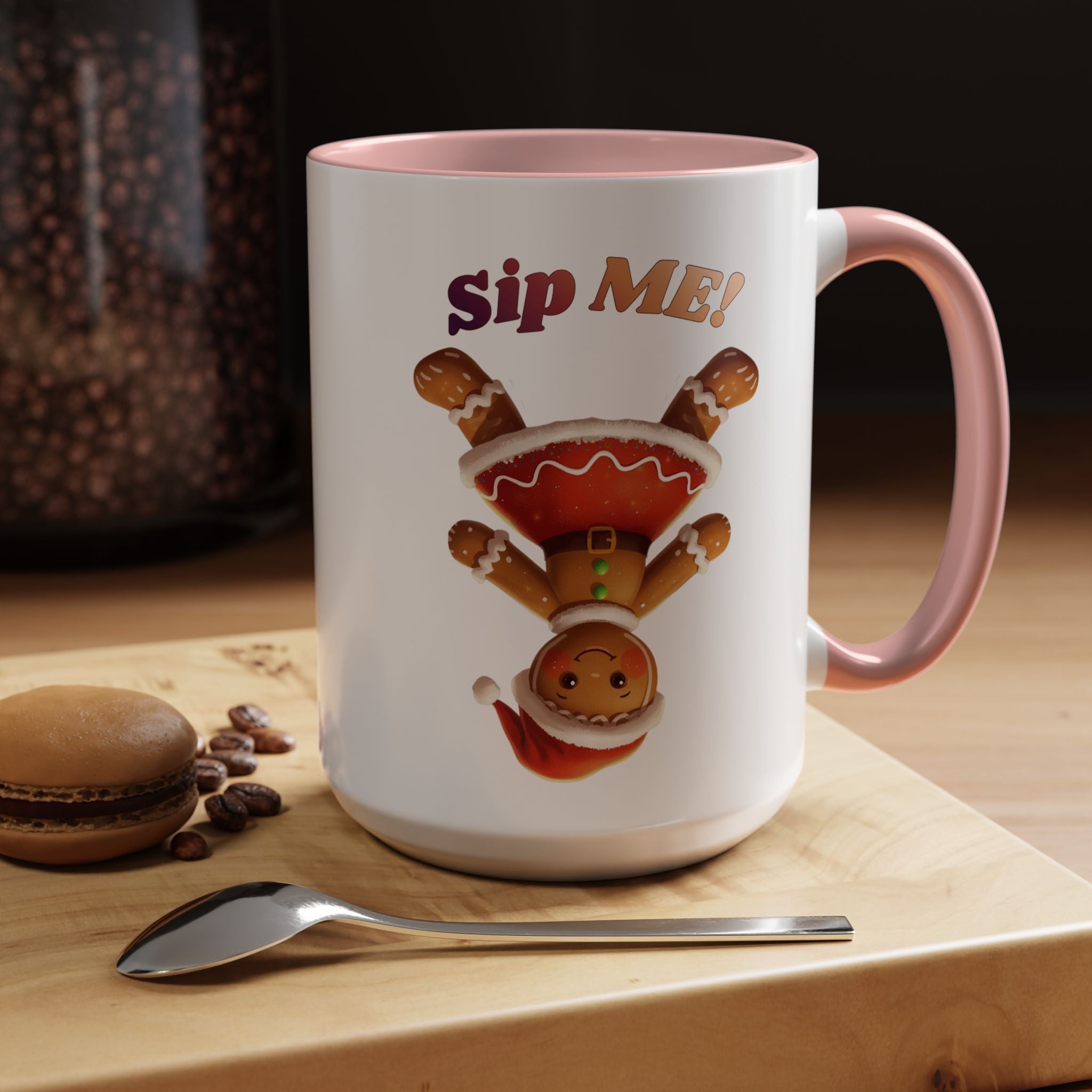 Sip Me! Gingerbread Holiday Coffee Mug (Accent, 11/15oz)