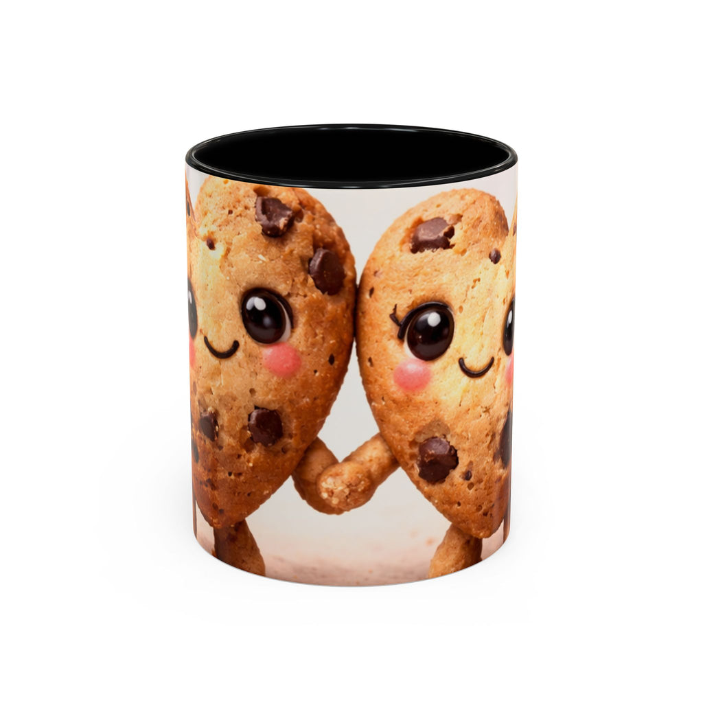 Heart Chocolate Chip Cookies Mug | Accent Coffee Mug, Valentines
