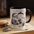 Santa Naughty Coffee Mug - "I Come When You're Naughty" Holiday Accent Mug (11/15oz)