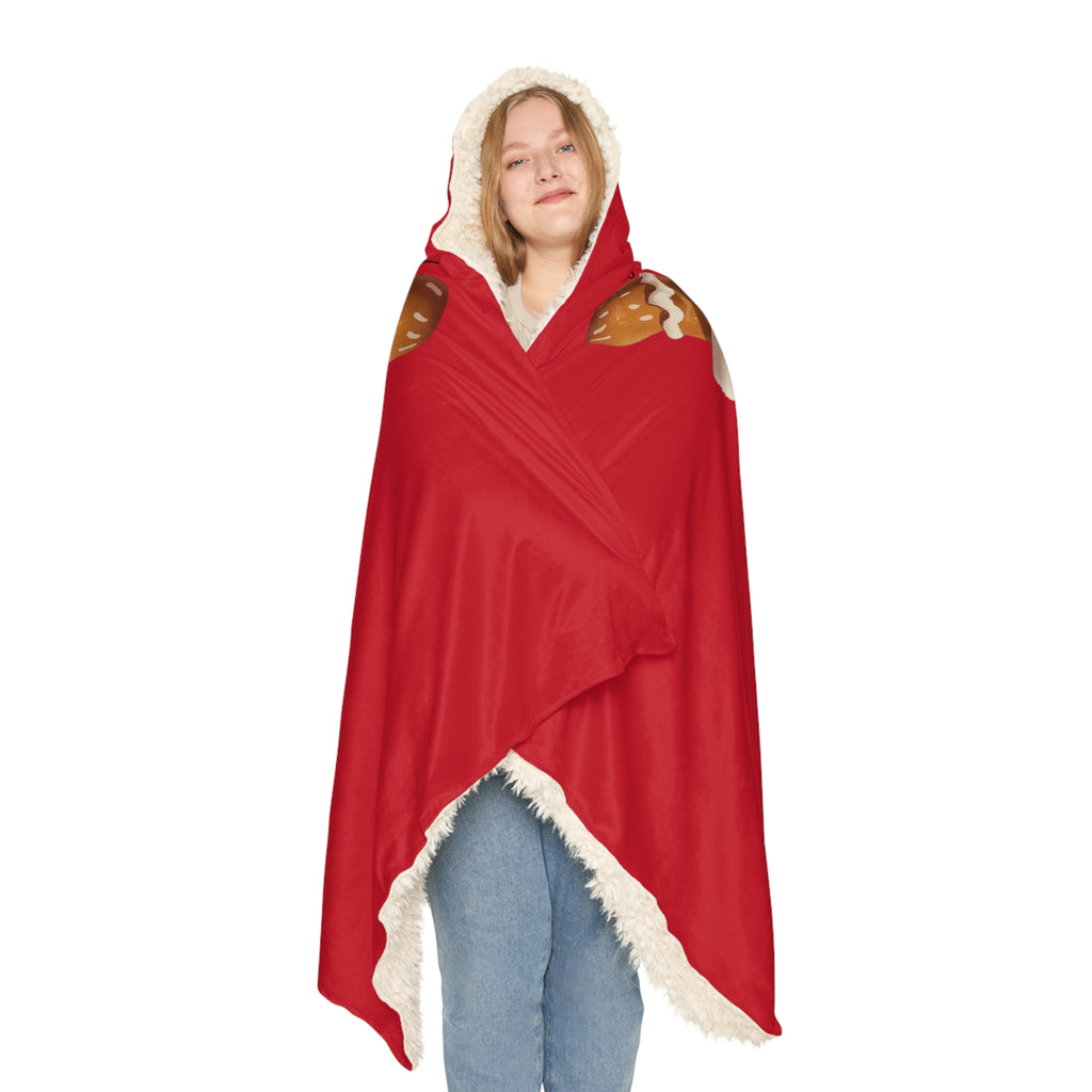 Gingerbread Girl Hooded Snuggle Blanket – Cute 'Eat Me' Throw