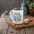 Personalized 10oz Insulated Coffee Mug – "Month With Mom" Photo Travel Tumbler