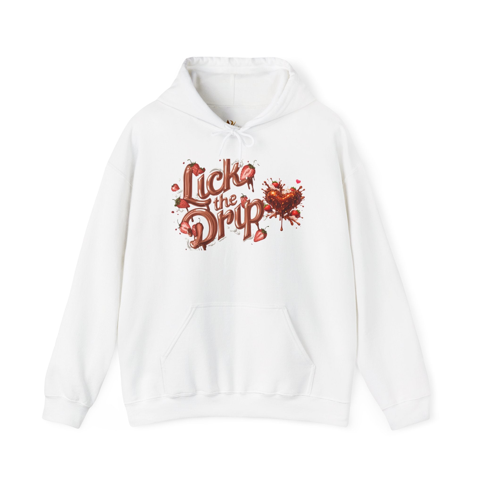 Dripping Heart Graphic Hoodie | Valentine's Day Heart Drip Design