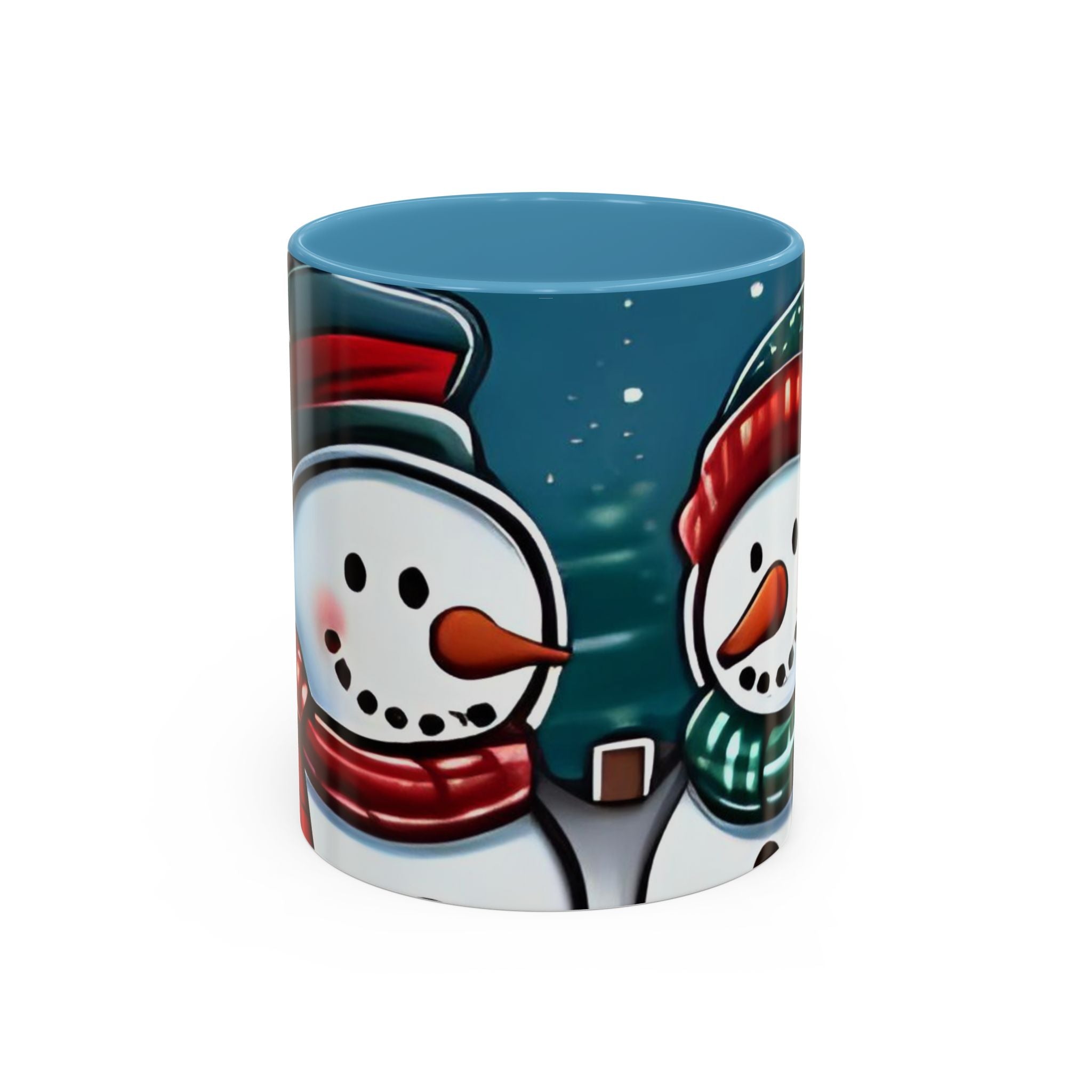 Cute Snowman Christmas Mug (11/15oz) - Winter Snowmen Christmas Mug