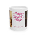 Mother's Day Photo Mug - "Happy Mother's Day" Personalized Ceramic Coffee Cup (11oz)