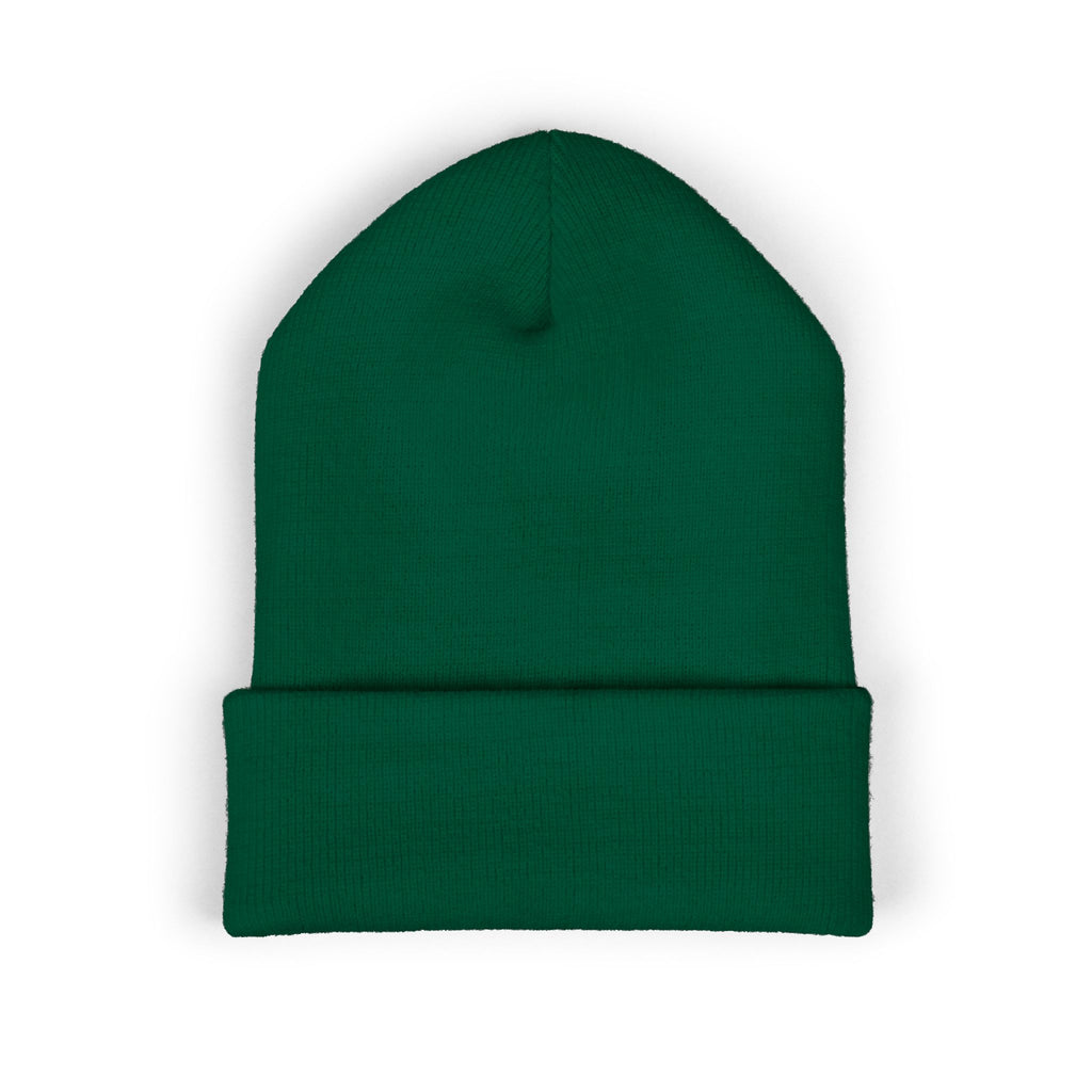 Embroidered "Happy Father's Day" Cuffed Beanie — Personalized Dad Gift