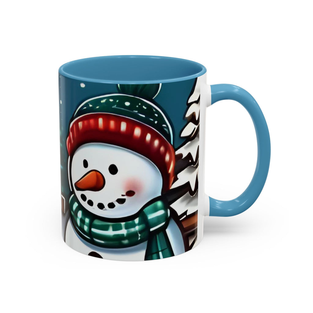 Cute Snowman Christmas Mug (11/15oz) - Winter Snowmen Christmas Mug