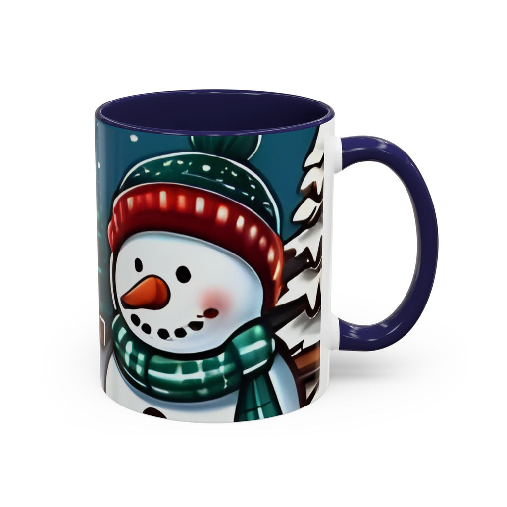 Cute Snowman Christmas Mug (11/15oz) - Winter Snowmen Christmas Mug