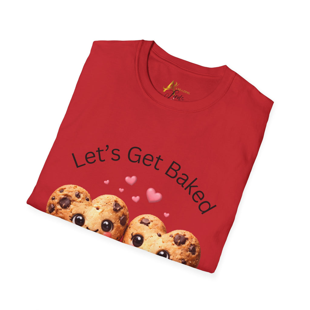 Let's Get Baked Cookie Hearts T-Shirt