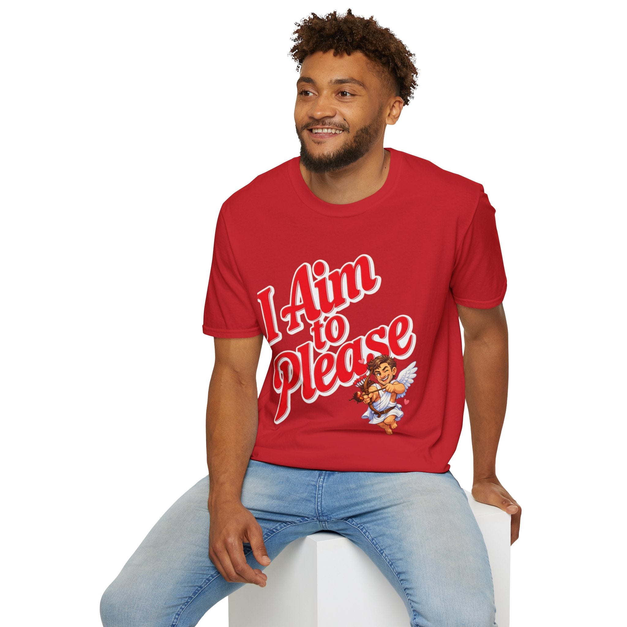 I Aim To Please Cupid Shirt - Valentines Tee