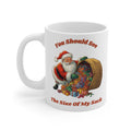 Christmas Mug — "You Should See The Size Of My Sack" Santa Gift Coffee Cup (11oz)
