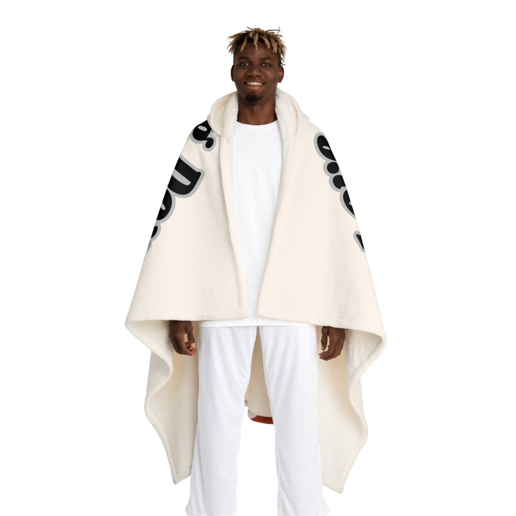 I love Going Down Santa Chimney -Sherpa Hooded Blanket