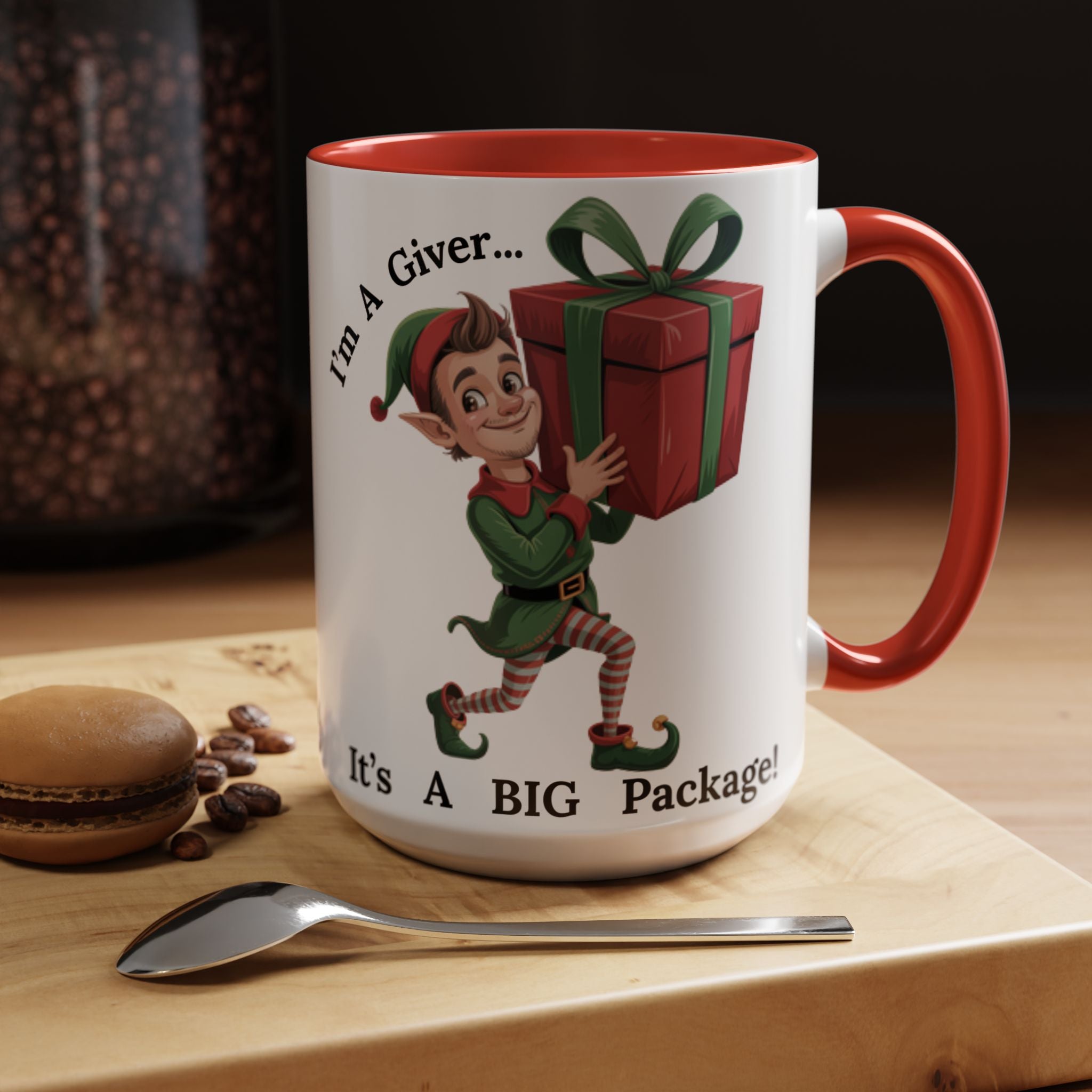 I'm A Giver Elf - Hilarious Adult Themed Coffee Cup