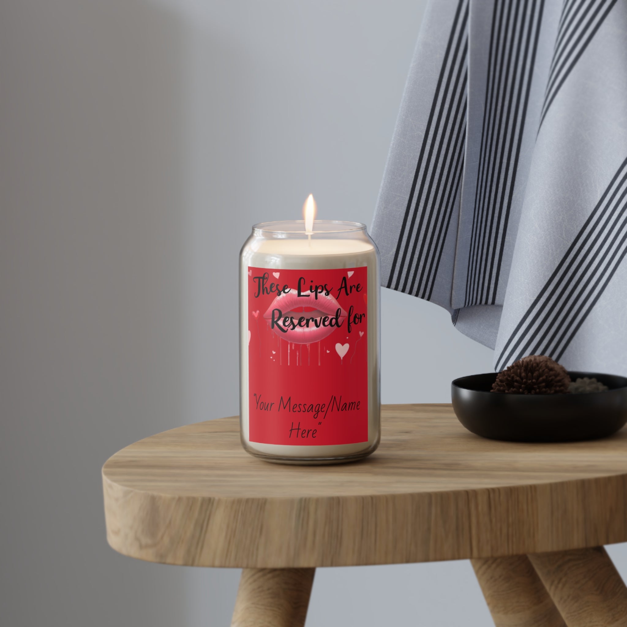 Scented Soy Candle – Personalized Gift