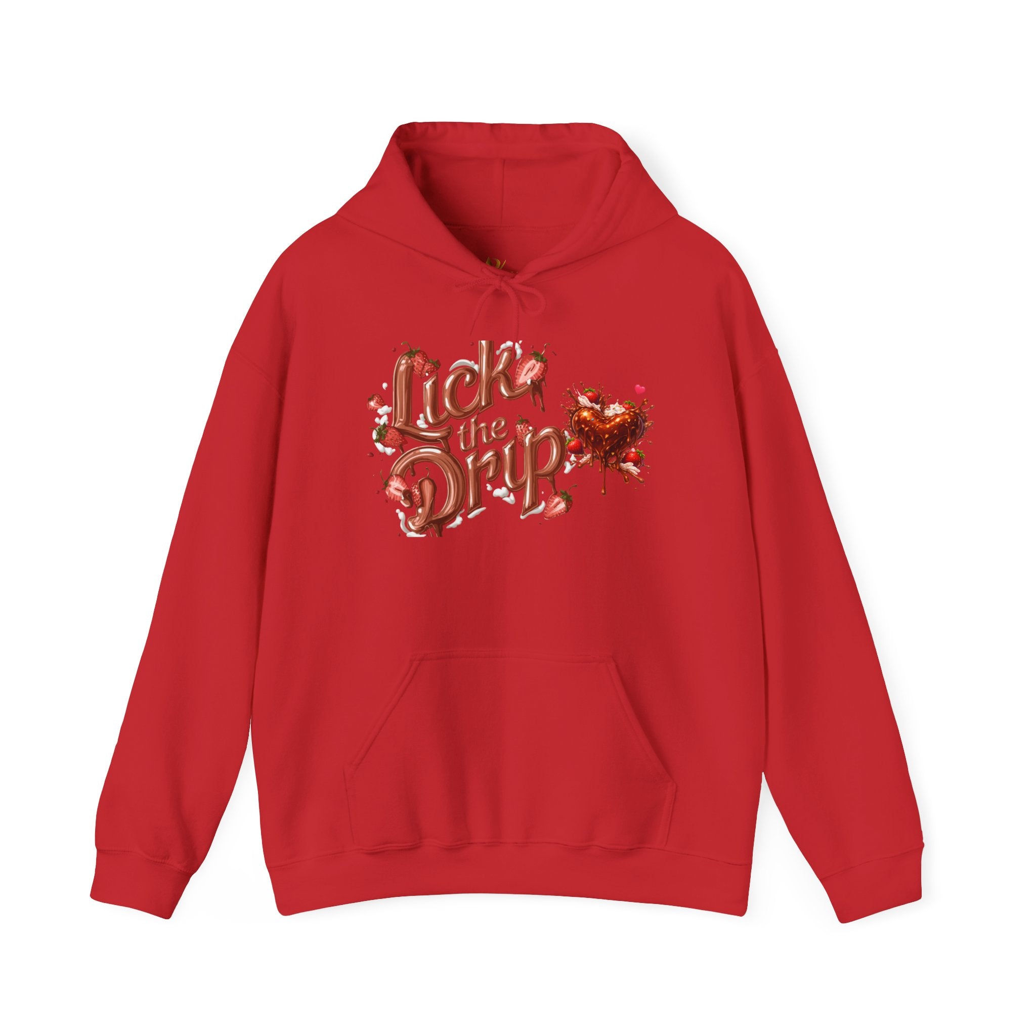 Dripping Heart Graphic Hoodie | Valentine's Day Heart Drip Design