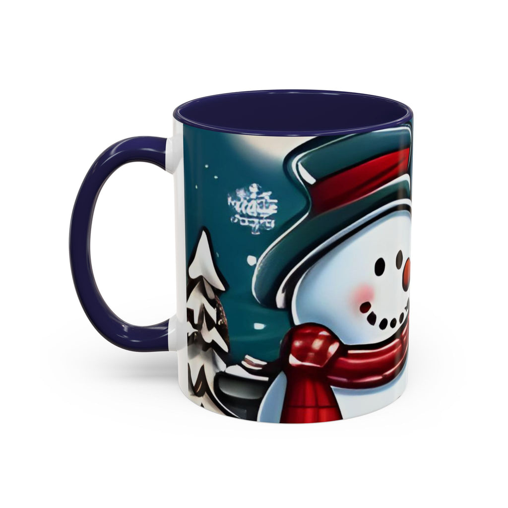 Cute Snowman Christmas Mug (11/15oz) - Winter Snowmen Christmas Mug