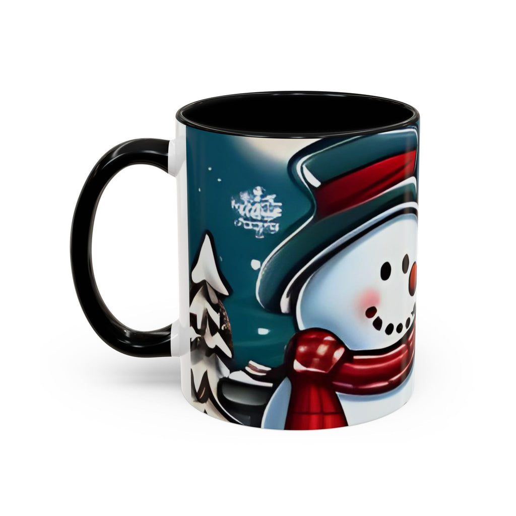 Cute Snowman Christmas Mug (11/15oz) - Winter Snowmen Christmas Mug