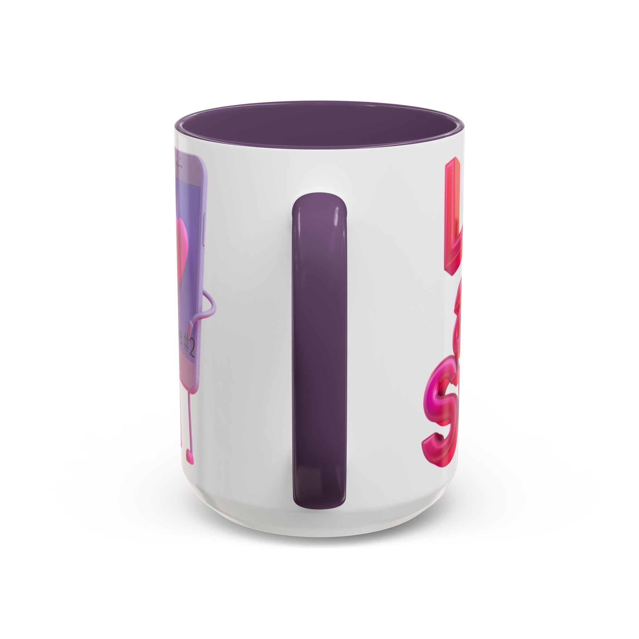Personalized "Love at 1st Swipe" Couples Coffee Mug