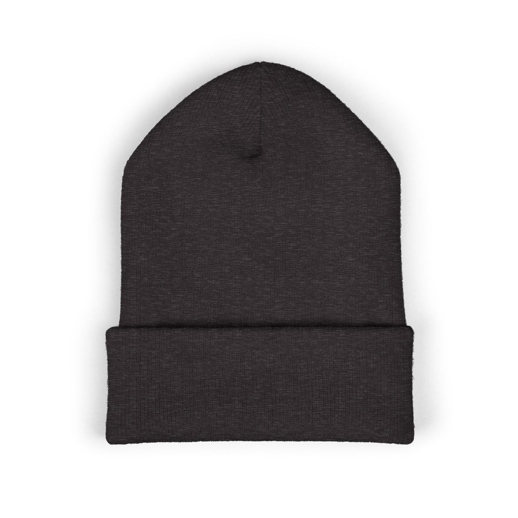 Embroidered "Happy Father's Day" Cuffed Beanie — Personalized Dad Gift