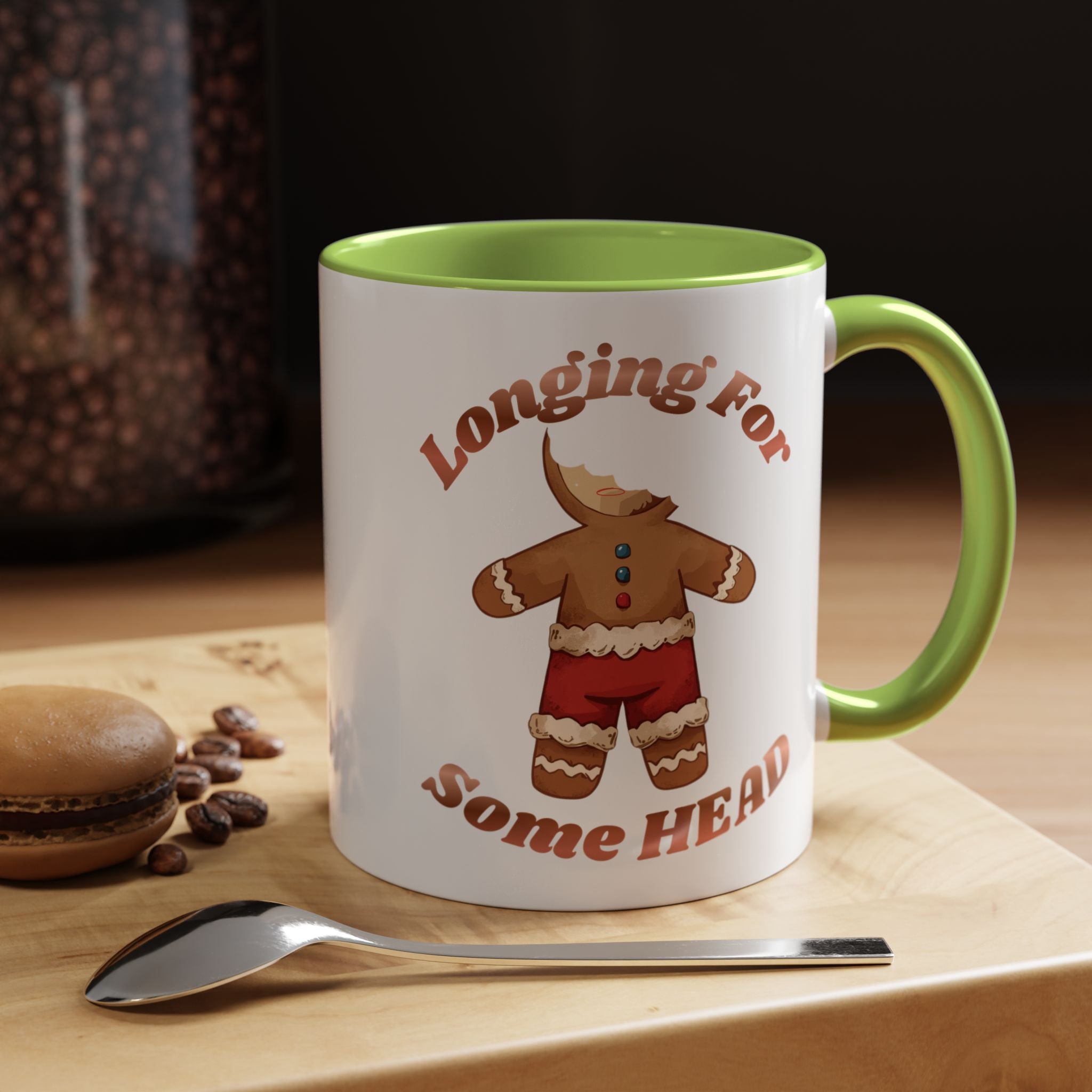 Gingerbread 'Longing For Some Head' Accent Coffee Mug (11/15oz)