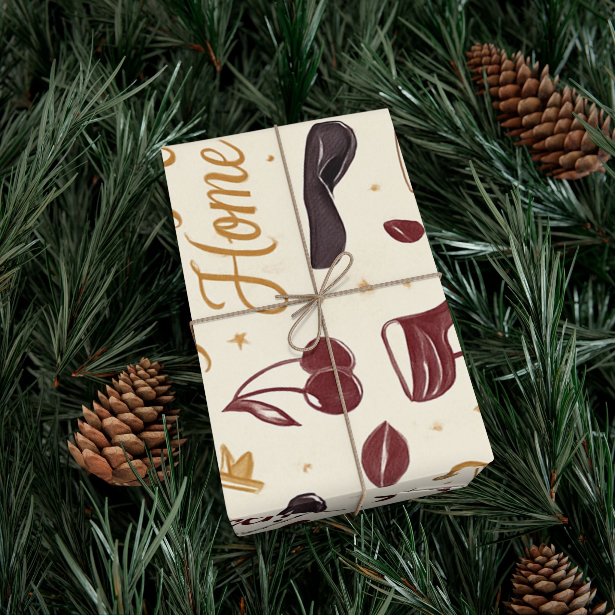 Flirty ‘Naughty But Nice’ Gift Wrap Paper - 29" x 20"