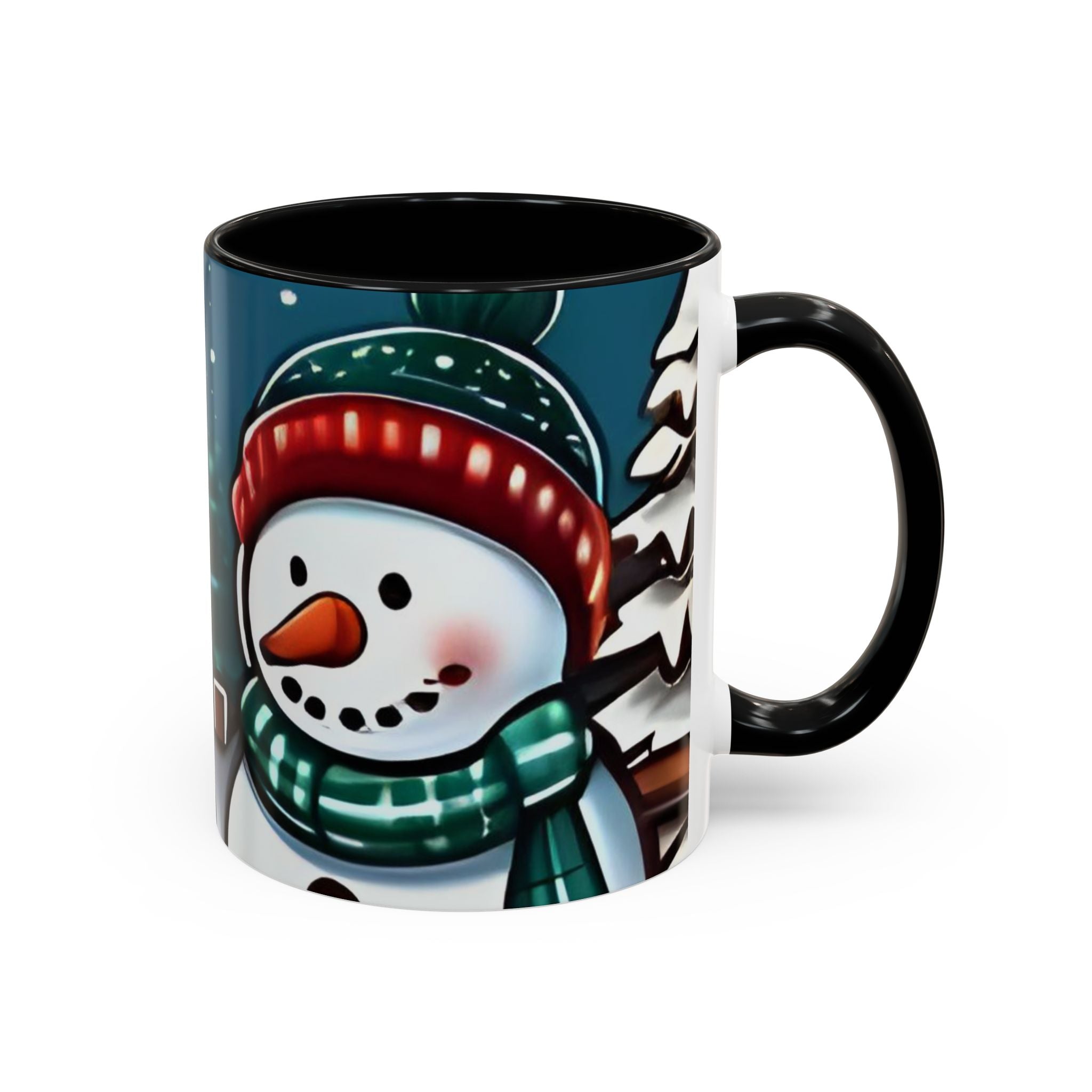 Cute Snowman Christmas Mug (11/15oz) - Winter Snowmen Christmas Mug