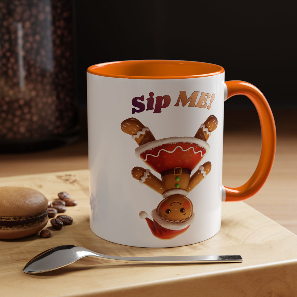 Sip Me! Gingerbread Holiday Coffee Mug (Accent, 11/15oz)