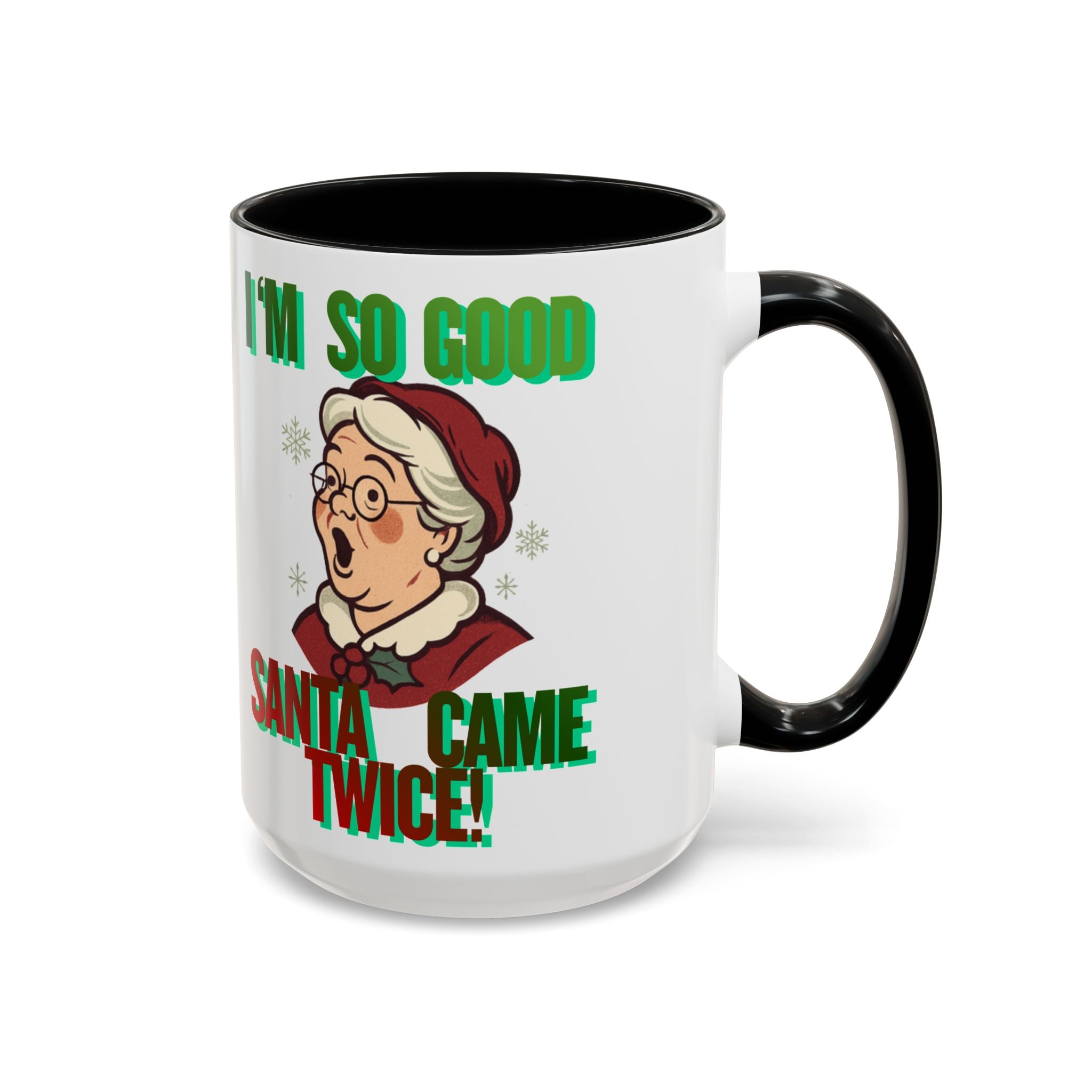 Naughty Mr. & Mrs. Clause Christmas Coffee Mug