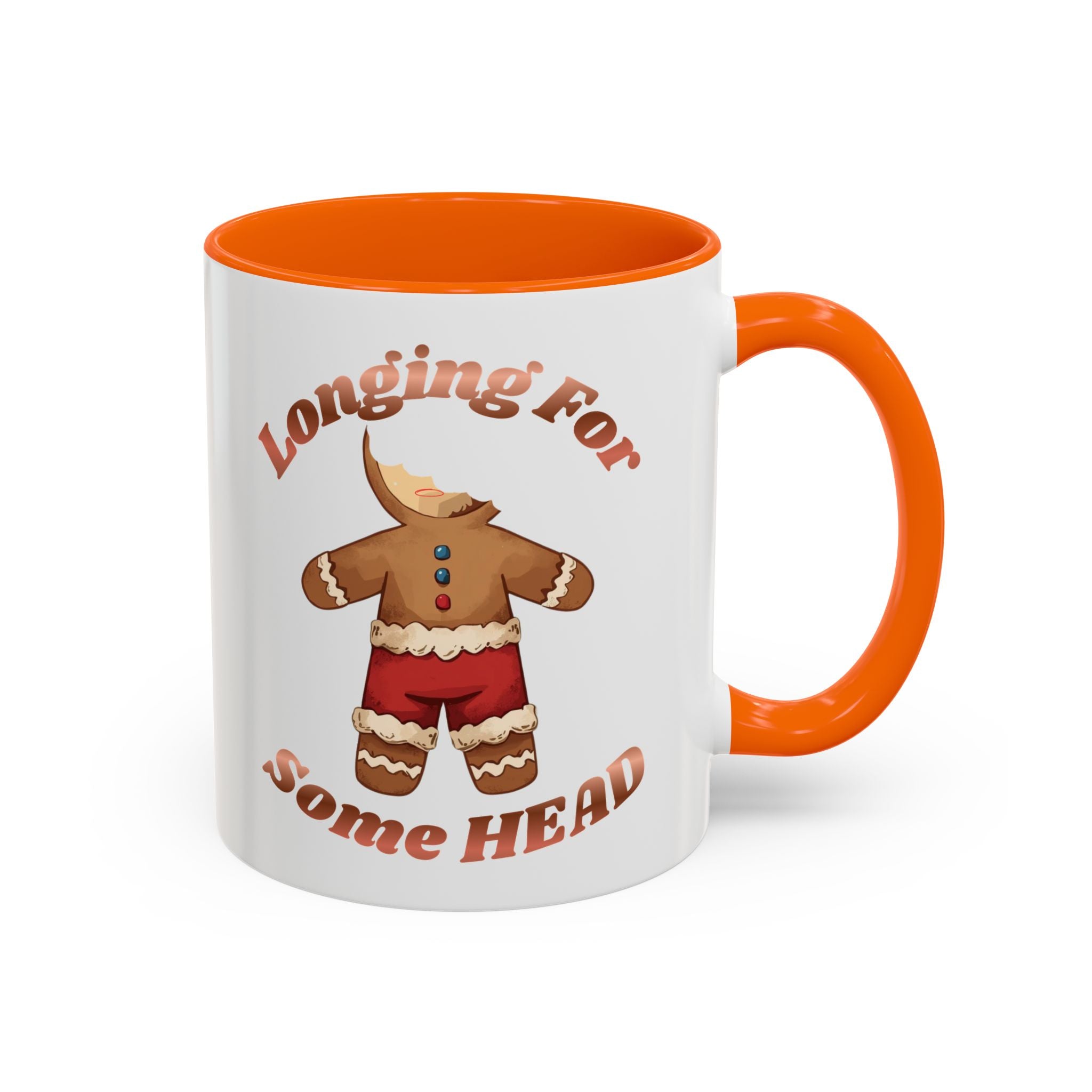 Gingerbread 'Longing For Some Head' Accent Coffee Mug (11/15oz)
