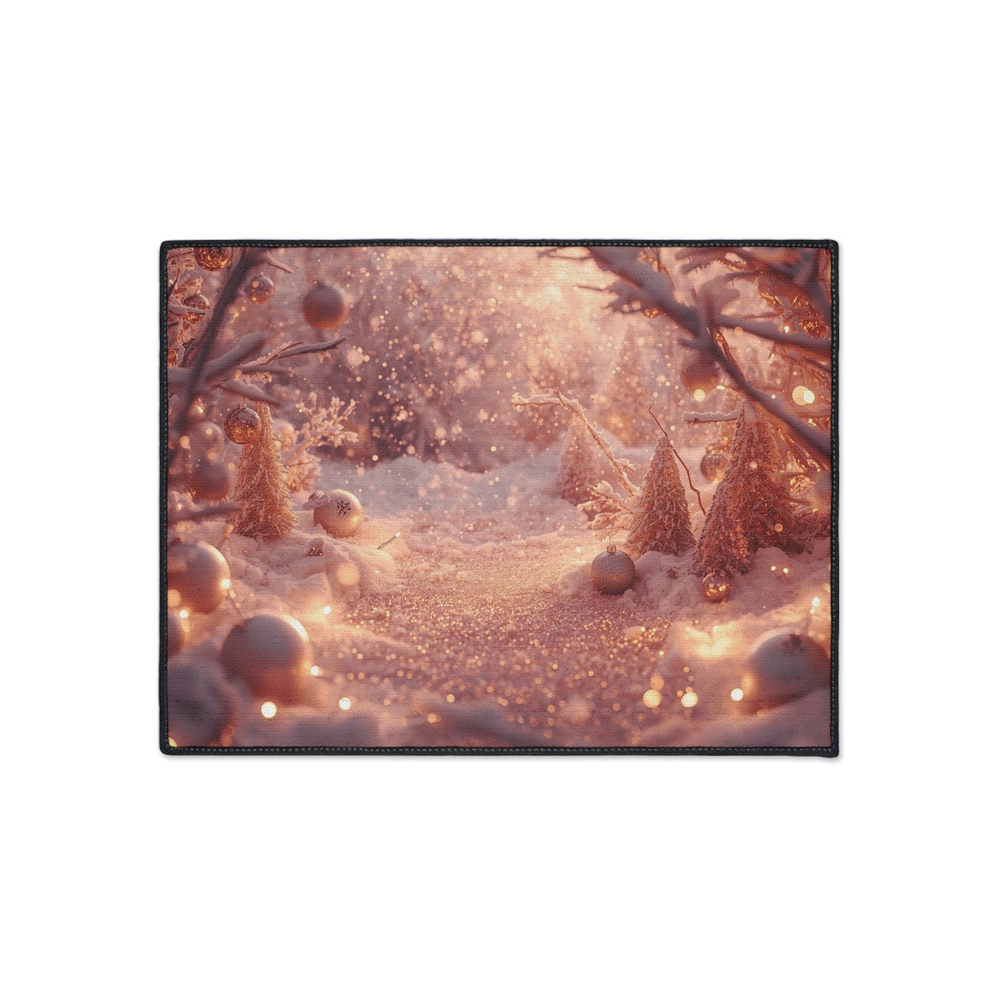 Holiday Winter Wonderland Heavy Duty Floor Mat