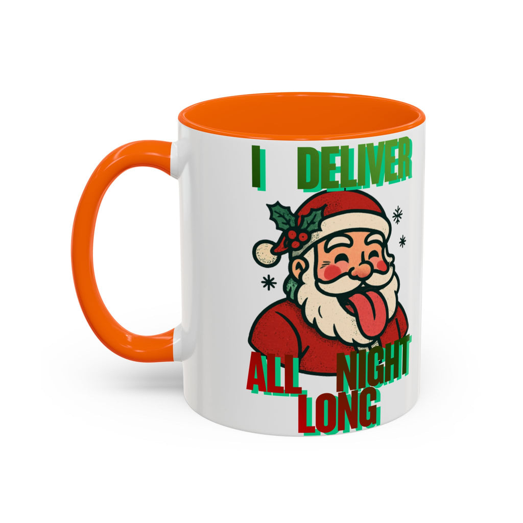 Naughty Mr. & Mrs. Clause Christmas Coffee Mug