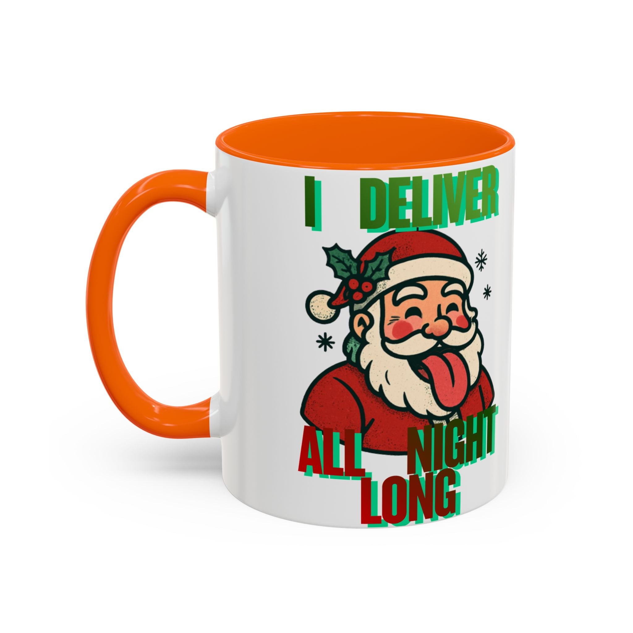 Naughty Mr. & Mrs. Clause Christmas Coffee Mug
