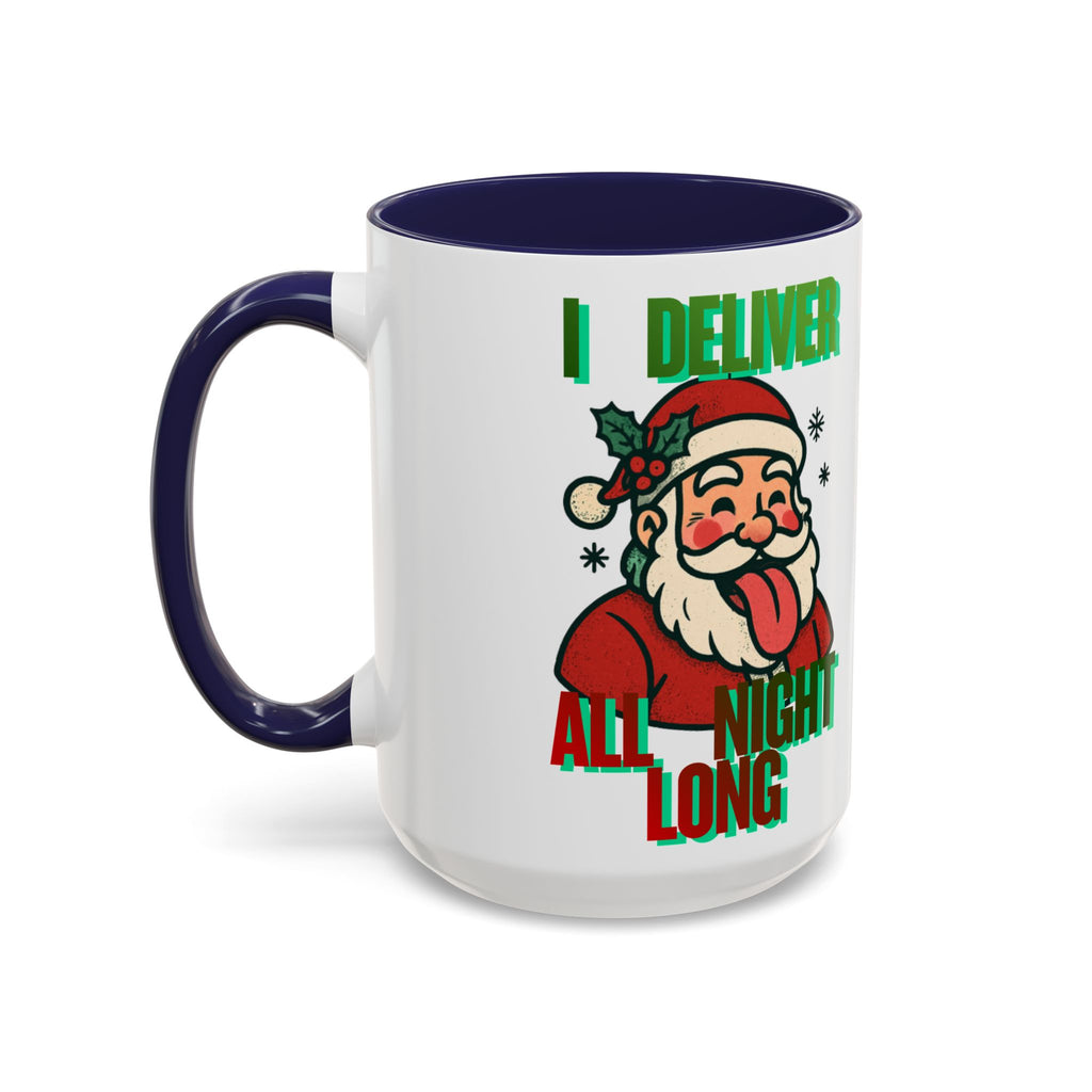 Naughty Mr. & Mrs. Clause Christmas Coffee Mug