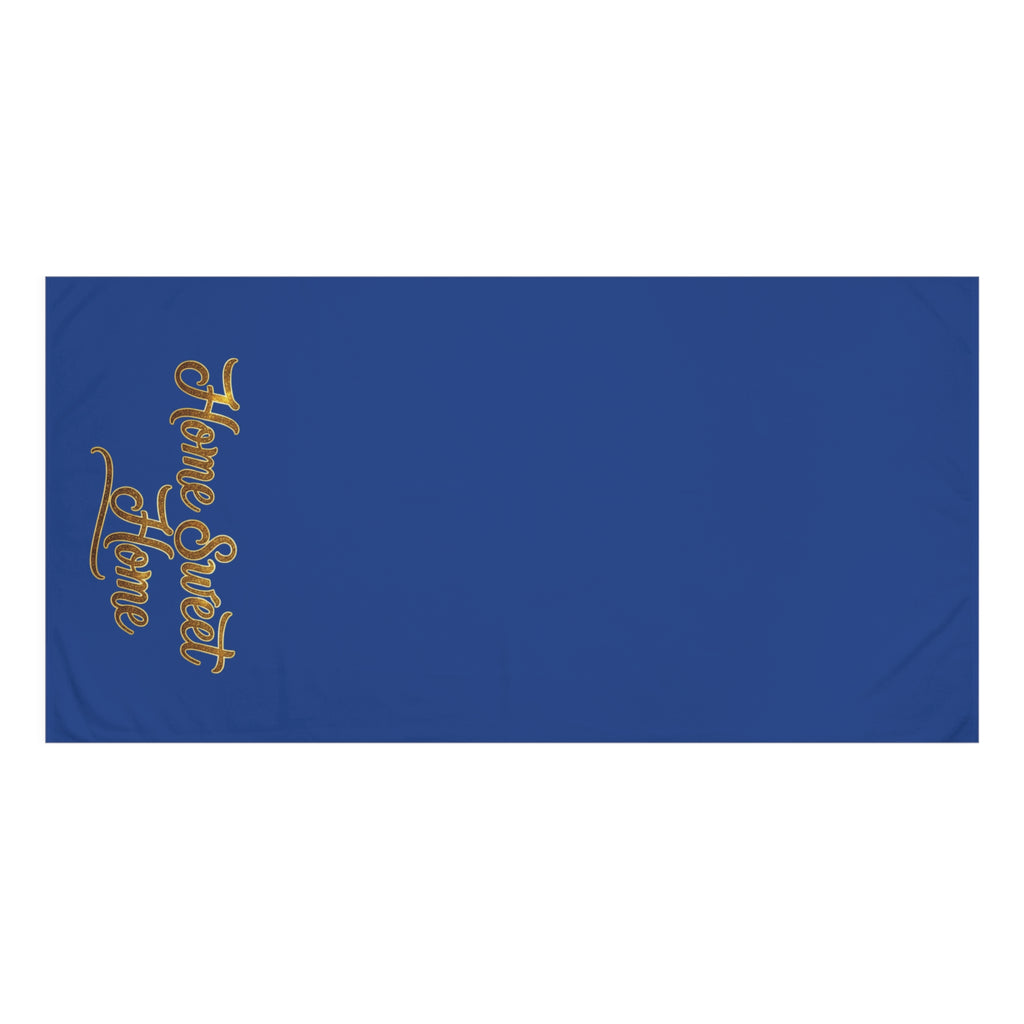 Home Sweet Home Beach Towel — Plush Cotton Bath & Pool Towel